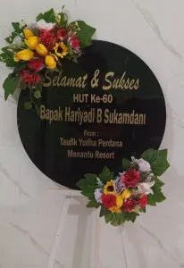 Papan Akrilik Ucapan Ulang Tahun Kotawaringin Timur
